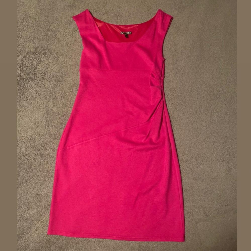 Hot Pink Mini Dress